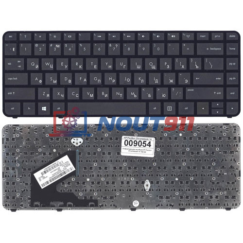 Клавиатура для ноутбука HP Pavilion Chromebook 14 (777668-071) черная
