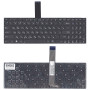 Клавиатура для ноутбука Asus K56, K56C, K56CA,K56CM (MP-12F53US-5283W0) без рамки, плоский Enter, черная