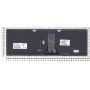 Клавиатура для ноутбука Lenovo G505s, Z510, S510, G505S (PK130T32A00) с подсветкой, c серебристой рамкой, черная
