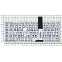 Клавиатура для ноутбука Asus X450, X450C, X450JB (AEXJAU001100) черная