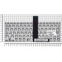Клавиатура для ноутбука ASUS F200CA, F200LA, F200MA (AEEX8700010) черная, без рамки, плоский Enter