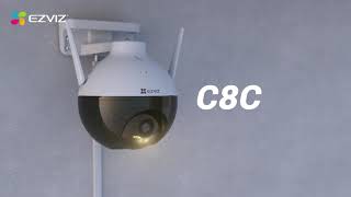 EZVIZ C8C - первая уличная поворотная камера в линейке Ezviz!