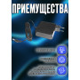 Блок питания для ноутбука Asus 19V 3.42A 65W 5.5x2.5mm (ADP-65DW A), A42F, A46CA, A53U, A53Z, V6800V, M3000N, K46CM, K50C, квадратный корпус, HC/ ORG
