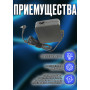 Блок питания для ноутбука Asus 19V 4.74A 90W 5.5x2.5mm (ADP-90YD B), A53, K42J, A2000, A28, M50, X73S, Z53, квадратный корпус, HC/ORG