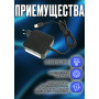 Блок питания для ноутбука Lenovo 20V 3.25A 65W Rectangle (прямоугольный) (ADLX65СLGC2A), G410, G500, B40-70, B41-30, G50-70, S210, AIO A340-24IGM, квадратный корпус, HC/ORG