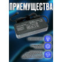 Блок питания для ноутбука Asus 19.5V 11.8A 230W 6.0x3.7mm (ADP-230GB B), ROG GL504GS, GL703GS, ROG SCAR III G731GU, Strix SCAR II GL704GV, Zephyrus S GX531GX, Slim, черная, HC/ORG