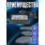 Зарядка для ноутбука Samsung 19V 3.16A 60W 5.5x3.0mm (API1AD02 AD-6019), A10, E452, M55 Pro, N110, N130, NP300E4A, NP370R5E, QX310, R720, X520, без сетевого кабеля, OEM