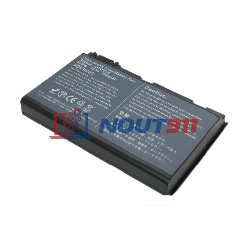 Аккумулятор для ноутбука Acer Extensa 5200, 5600, TM 5300, 5700, 6414 (GPAPE32) 14.8V 5200mAh 77Wh, черная, HC/OEM