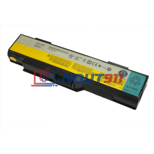 Аккумулятор (Батарея) для ноутбука Lenovo 3000, G400 (ASM BAHL00L6S) 5200mAh REPLACEMENT черная
