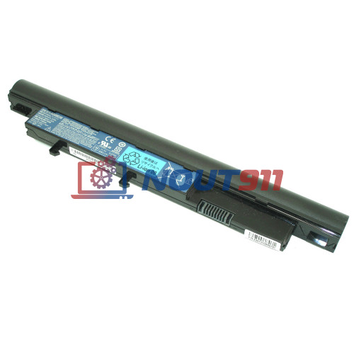 Аккумулятор (Батарея) для ноутбука Acer Aspire 3810T 5800mAh черная REPLACEMENT