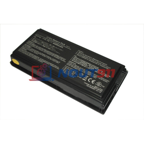 Аккумулятор для ноутбука Asus F5 X50, X59, X50M, X50SL (A32-F5) 11.1V 4400mah 49Wh черная ORG