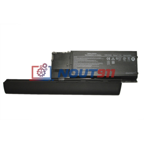 Аккумулятор ТС030 для ноутбука Dell Latitude D620, D630  11.1V  7200mAh ORG