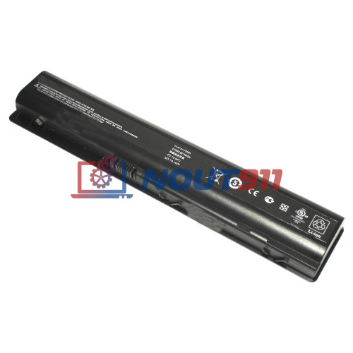 Аккумулятор для ноутбука HP Pavilion dv9000, dv9019EA, dv9030US, dv9525us, dv9700/CT (EV087AA) 14.4V 5070mAh 73Wh, черная, ORG