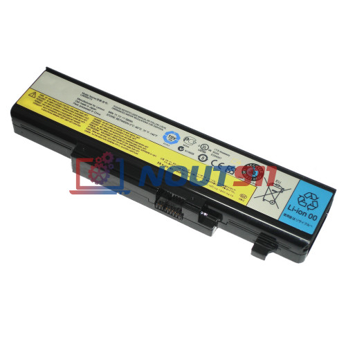 Аккумулятор для ноутбука Lenovo IdeaPad Y450, Y550A, Y450G, Y550P (L08L6D13) 11.1V 5040mAh 56Wh, черная, ORG