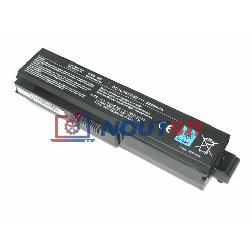 Аккумулятор для ноутбука Toshiba L750, A665, C650, C650D, L600, L640 (PABAS117) 10.8V 8800mAh 95Wh, черная, HC/OEM