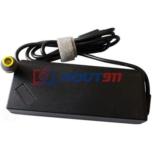 Зарядка для ноутбука Lenovo 20V 4.5A 90W 7.9x5.5mm (PA-1900-081 92P1108), ThinkPad T60, T61, T400, T400s, T500, Z60m, X200 Tablet, R500, SL300, без сетевого кабеля, OEM