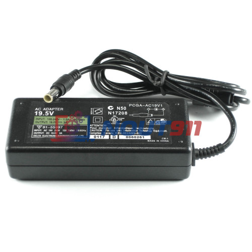 Зарядка для ноутбука Sony Vaio 19.5V 3A 60W 6.5x4.4 (6.5pin), (ADP-75UB, VGP-AC19V23), VAIO SVE1111M1E/B, VPC-W125AA/P, VPC-W12Z1R/W, VPC-Z23T9R, SVF14N1A4R (Fit A), HC/OEM