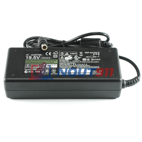 Зарядка для ноутбука Sony 19.5V 4.1A 80W 6.5x4.4mm (ADP-90YB B), Vaio PCG-F104K, PCG-F16, PCG-F560, PCG-FX370K, PCG-R505E, PCG-F610, PCG-FX200, HC/OEM