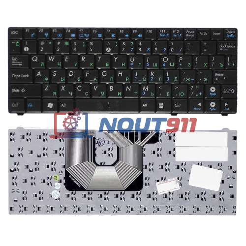 Клавиатура для ноутбука Asus EPC 900HA, T91, T91MT, 900SD (0KNA-094RU01) черная