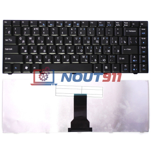 Клавиатура для ноутбука Acer eMachines D520, E700, D720 (PK1305801H0) черная