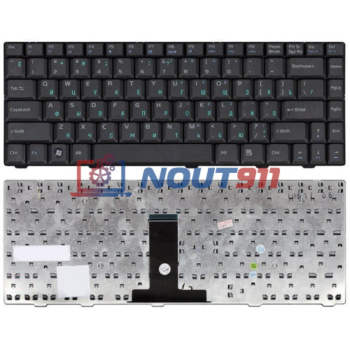 Клавиатура для ноутбука Asus F80, X82, X85, X88, F81, F81S, F83SE (V020462IS1) черная