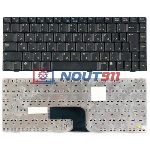 Клавиатура для ноутбука ASUS W5, W6, W7, Z35L, W5000 (04GNA11KRUS3) черная
