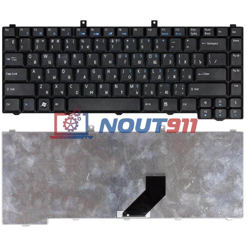 Клавиатура для ноутбука Acer Aspire 3100, 5100, 3690, 3650, 5610, 5105 (701A20089) черная