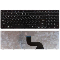 Клавиатура для ноутбука Acer Aspire 5810T, 5410T, 5536, 5536G, 5738, 5800, 5820, 5739 (PK130C83004) черная