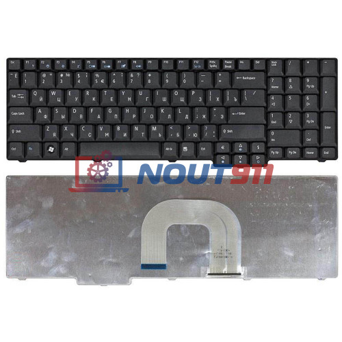 Клавиатура для ноутбука Acer Aspire 9800, 9810, 9804, 9804 (NSK-AF11D) черная