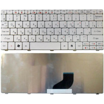 Клавиатура для ноутбука Acer Aspire One 521, AO532H, D255, D260, D270, NAV50, PAV80, Happy Happy2 (09H23SU-9205) белая