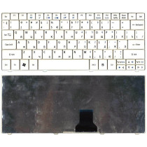 Клавиатура для ноутбука Acer Aspire One 751 1410, 1810T, 1425, 1425P (NSK-AQ10R) Ferrari one белая