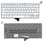 Клавиатура для ноутбука Apple A1342 13,3" большой Enter, белая