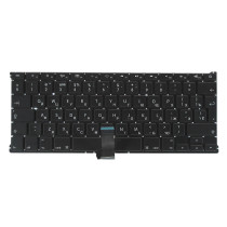 Клавиатура для ноутбука Apple A1369 2011+, с подсветкой, большой ENTER, черная 