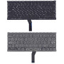 Клавиатура для ноутбука Apple A1369, A1466 2011+ с подсветкой, плоский ENTER, черная