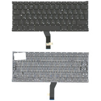 Клавиатура для ноутбука Apple A1369, A1466 2010+ большой ENTER, без подсветки, черная