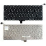 Клавиатура для ноутбука Apple Mackbook A1278 13.3" M990, MB991, MB466 плоский Enter, черная