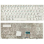 Клавиатура для ноутбука Asus EEE PC 1000, 1000H, 1000HD,1003HA (V0215621S3) белая