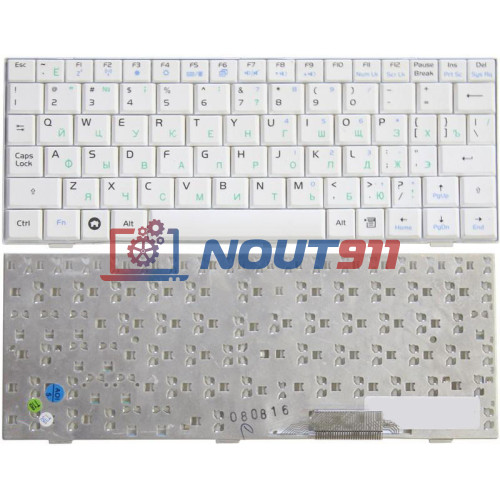 Клавиатура для ноутбука Asus Eee PC 700 701 900 901 белая