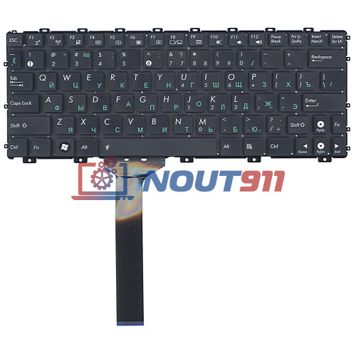 Клавиатура для ноутбука Asus Eee PC 1015, X101, 1011CX, 1015T (MP-10B63US-528) черная