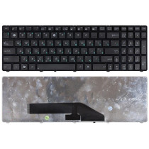 Клавиатура для ноутбука Asus K50, K60, K70, X70I (04GNV91KRU00-1) с рамкой, черная
