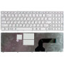 Клавиатура для ноутбука Asus K52, A52DE, A53, G73S, N71VG (NSK-UG60R) белая
