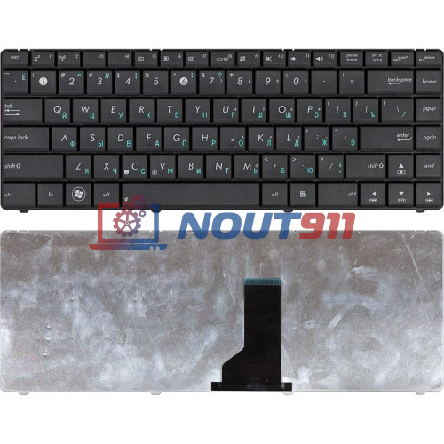 Клавиатура для ноутбука Asus N43 N43J N43JF N43JM N43JQ B43 B43E P43 черная