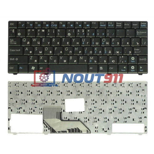 Клавиатура для ноутбука Asus T91MT (V100462DS1) черная