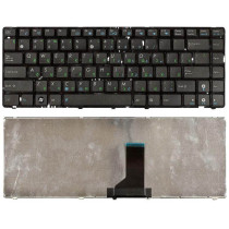 Клавиатура для ноутбука Asus UL30, K42, K43, X42, U41 (NSK-UC601) с черной рамкой, черная