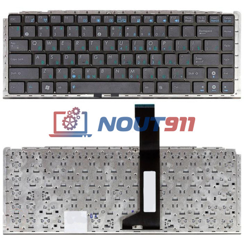 Клавиатура для ноутбука Asus UX30, UX30S (9J.N2K82.50U) черная