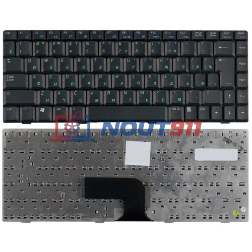Клавиатура для ноутбука Asus W5, W6, W7, Z35A, W5000 (04GNA11KRUS3) черная