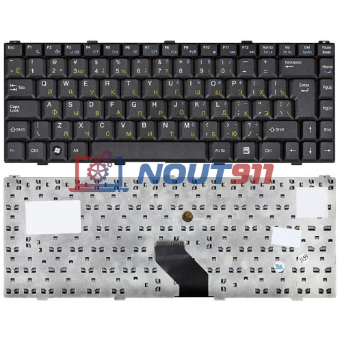 Клавиатура для ноутбука Asus Z96, Z96J, Z96F, S96J, S9, S96J, S96, Z84, Z84F, Z84J (04GNI51KUS00) черная