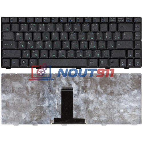 Клавиатура для ноутбука Benq R45, R45E, R45F, R45EG, R46, R47 (04GNH41KUS00) черная