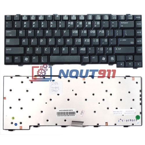 Клавиатура для ноутбука HP Compaq Presario 1500,1500T, 1530SC, 1504TC (AACH50400100F0) черная