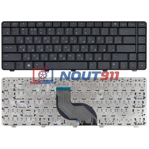 Клавиатура для ноутбука Dell Inspiron 14V 14R N4010, N4030, N5030, M5030 (9Z.N1K82.D0R) черная